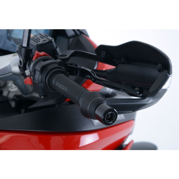 R&G Bar End Sliders for the Ducati DesertX '22-, DUCATI 950 MULTISTRADA '17-, Hypermotard 950 '19- & Hypermotard 950 SP/RVE '21-